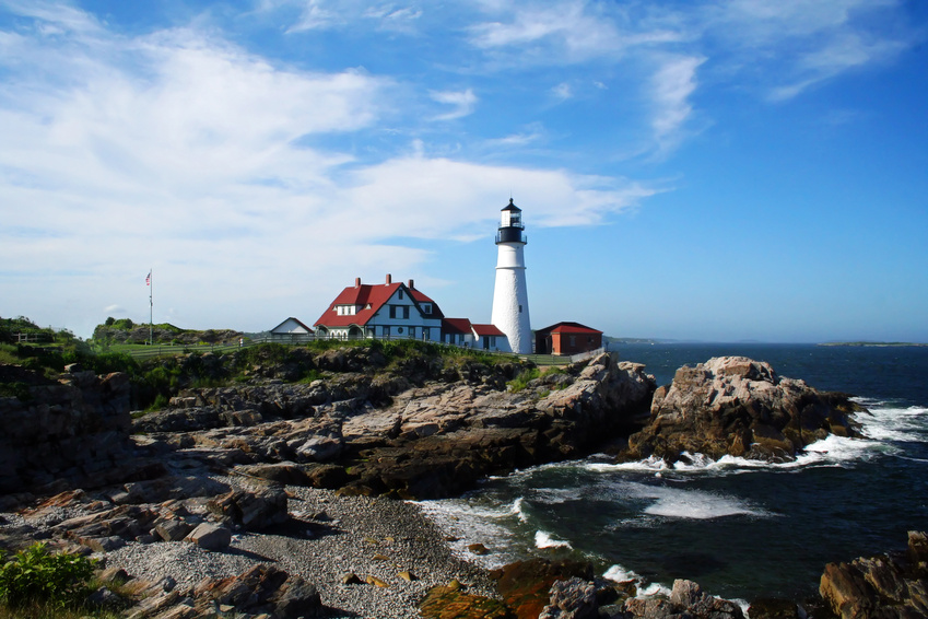 Phare sur la côte Est des Etats-Unis