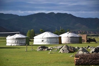 Vos hébergements, les yourtes traditionnelles de Mongolie