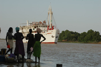 Le Bou El Mogdad sur le fleuve Sénégal
