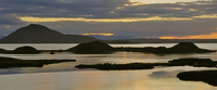 Couché de soleil en Islande