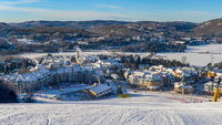 Le mont Tremblant sous la neige