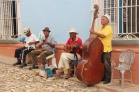 Musiciens à Trinidad