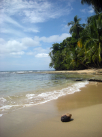 Plage des Caraïbes sud au Costa Rica