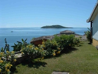 Vue sur l'îlot Bandrélé depuis Sakouli (Mayotte)