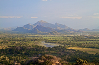 Horizon montagneux au Sri Lanka