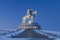 Statue équestre de Gengis Khan