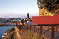 Stockholm, au bord de l'eau