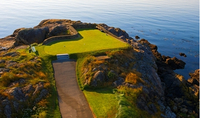 Golf sur l'île de Vancouver