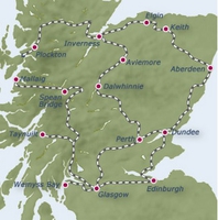 VOTRE ITINERAIRE A BORD DU ROYAL SCOTSMAN