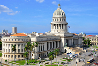 Vue du Capitole, la Havane